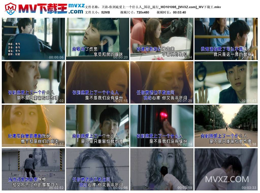 卫涛-你到底爱上一个什么人_国语_流行_MD101095